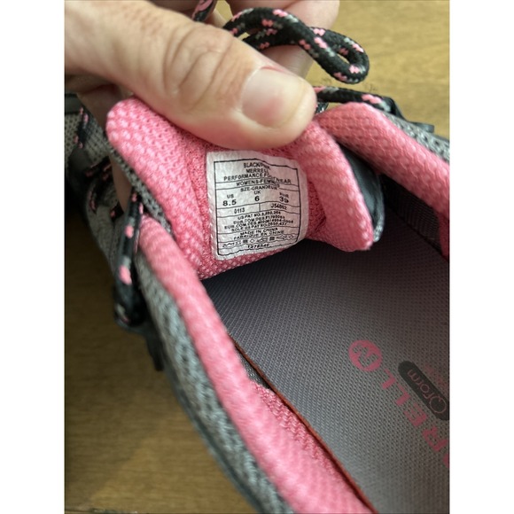 NEW Merrell Siren Sport 2 Hiking Shoes Women's 8.5 Black Gray Trail Trek Vibram - Picture 7 of 9